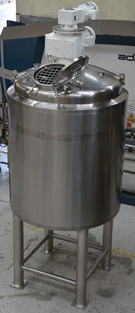 2000 litre pharma grade vacuum tank