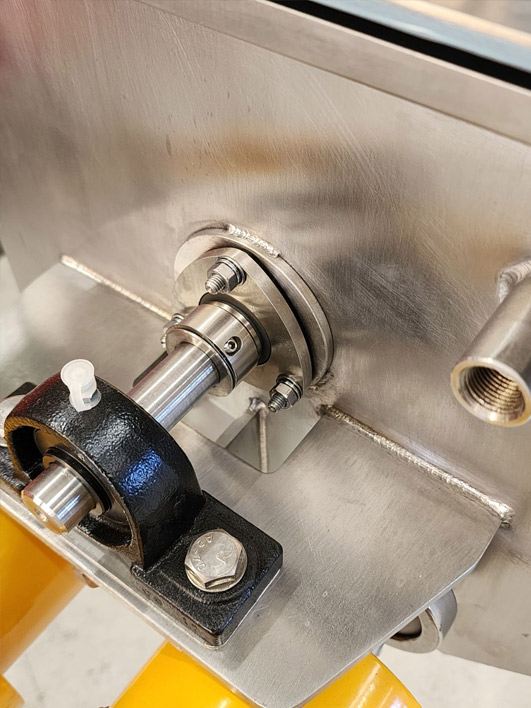 ribbon blender with heating jacket