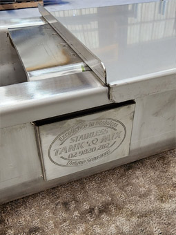 stainless made auger 150 mm