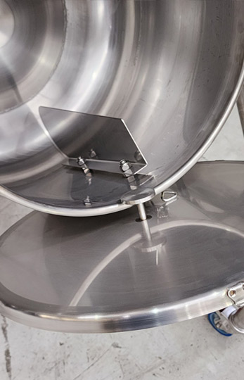 stainless tumble mixer lock