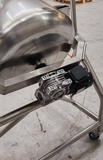 stainless tumble mixer motor