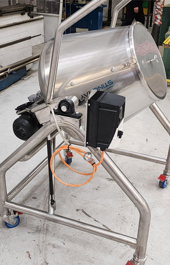 stainless tumble mixer