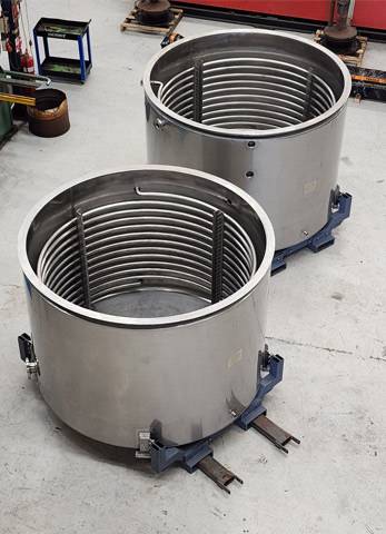 steam pipe coils reactor