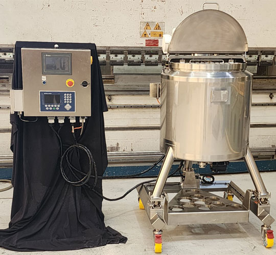 Read more about the article 160 Litre Heated Mix Tank for a Global Pharma Company