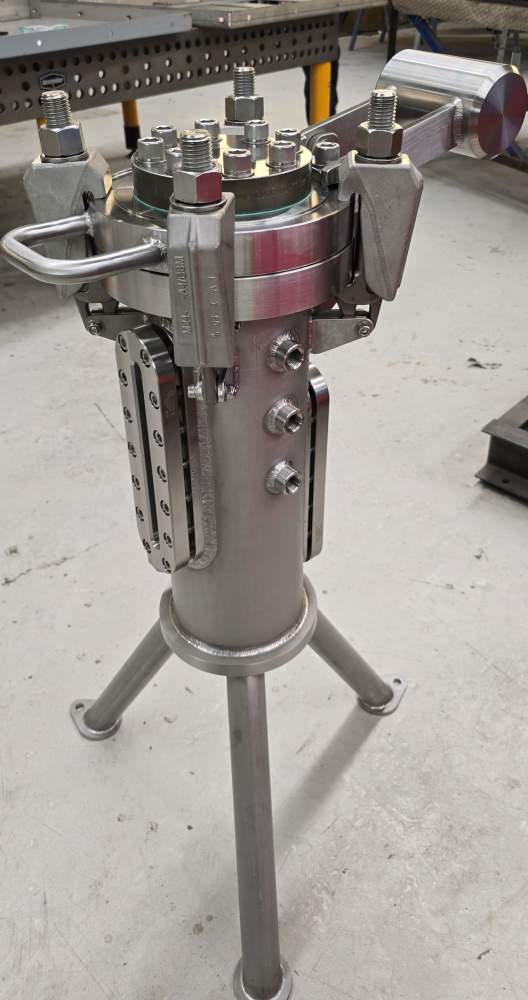 high pressure test vessel custom made