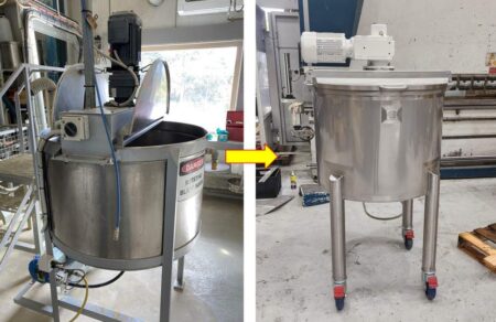 Read more about the article A replacement mobile mix tank for the Defence department