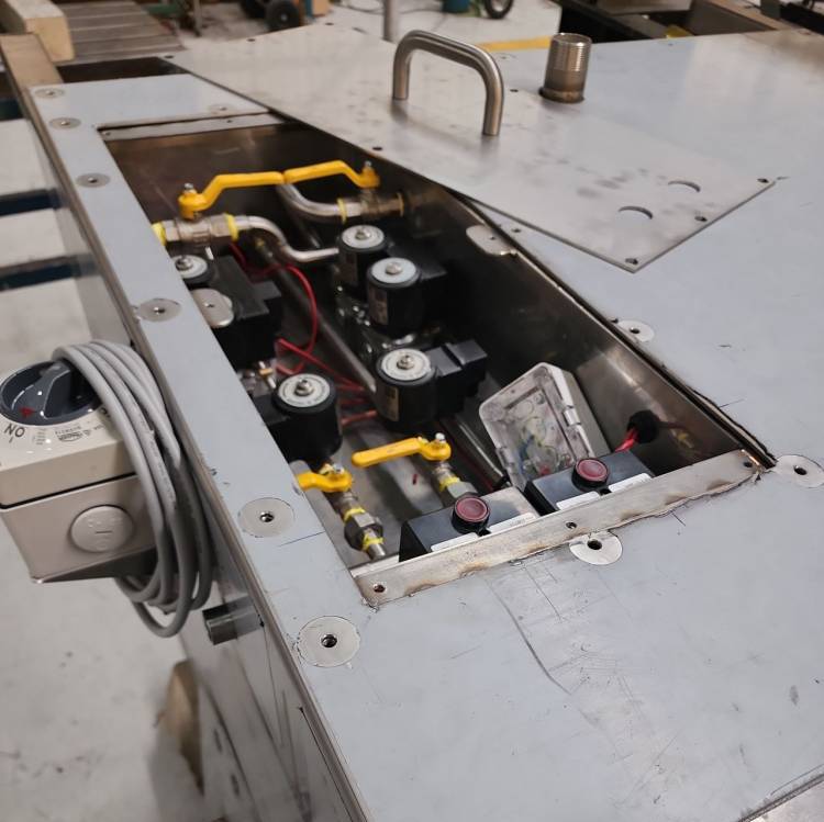 500l cooking kettle controls