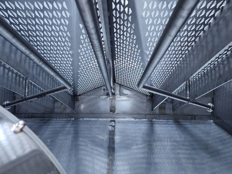 nut curing silo inside