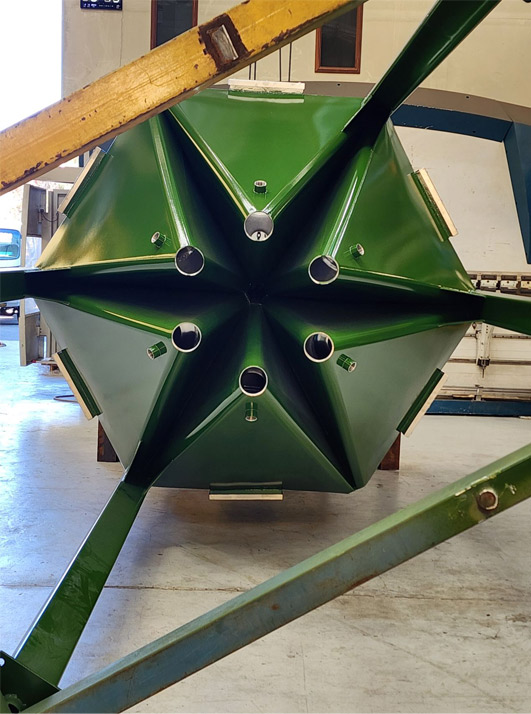 coffee bean mixer tank