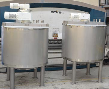 contra rotating mixer