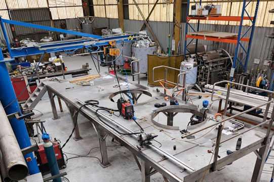 fabricated contra mix tanks