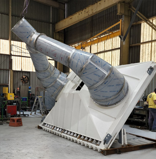 large diameter duct work