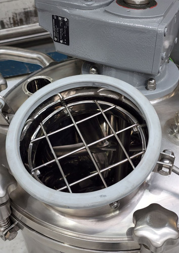 mobile ex rated mix tank complete with load cells