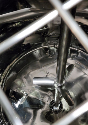 mobile ex rated mix tank frame work