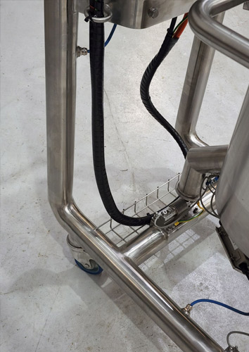 mobile ex rated mix tank removable