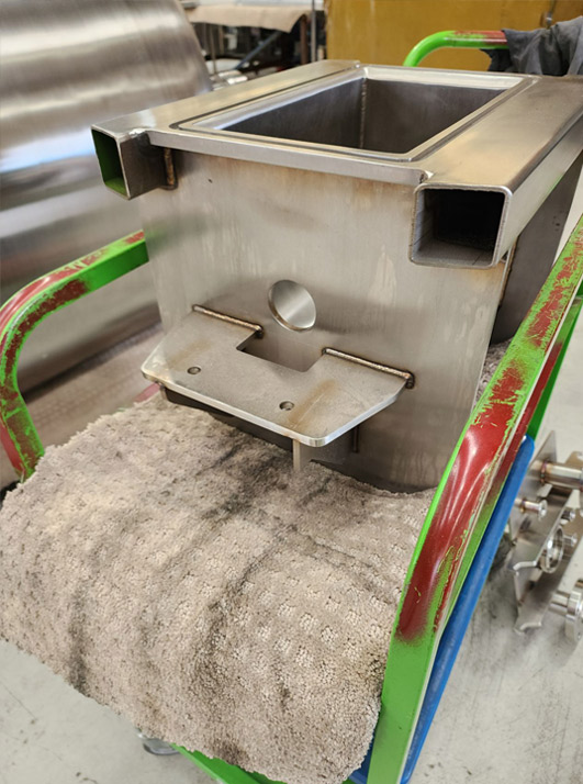 ribbon blender with vacuum