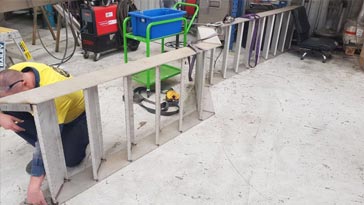 stainless steel food grade platforms