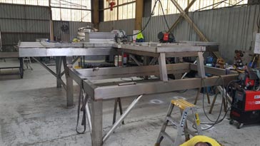 stainless steel platforms