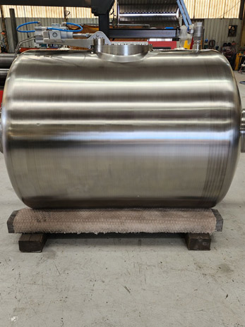stainless steel pressure vessel
