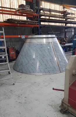 top cone tank silo