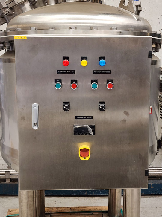 vacuum contramix tank controller